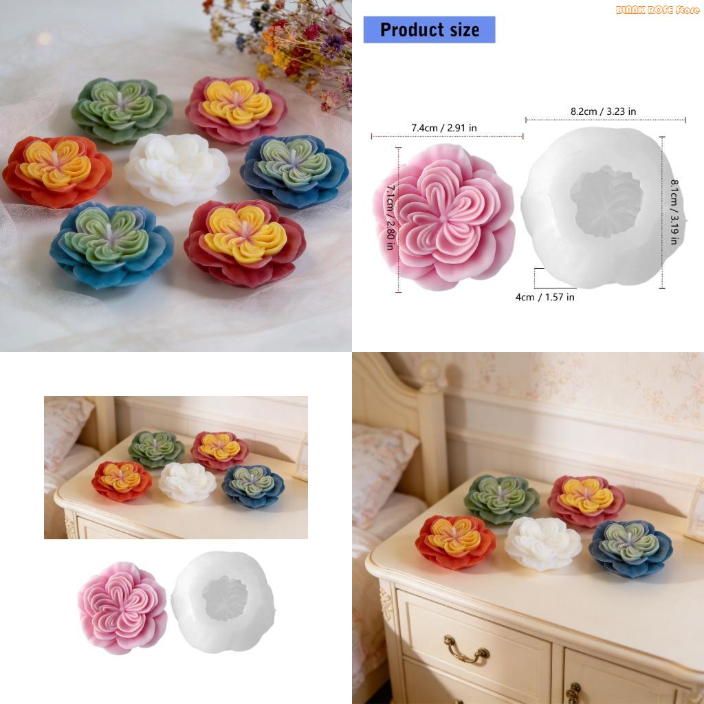 Candle Making Austin - Stampi in silicone J1HA Austin Rose