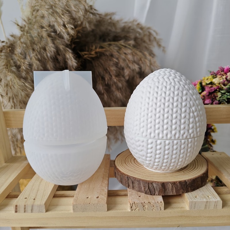 Candle Making Yarn - Stampo in silicone ovale a forma