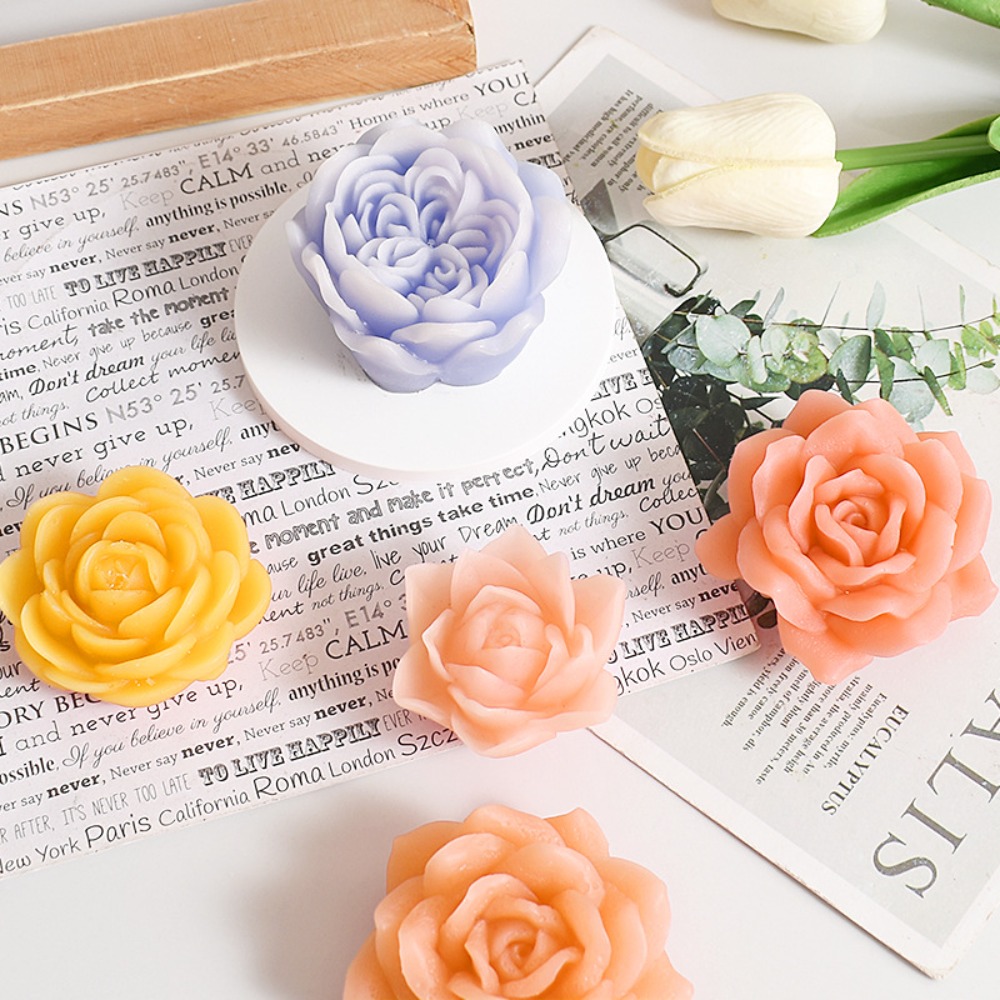 3D Rosa Candela Stampo In Sili - Candle Making Austin recensione e prezzo