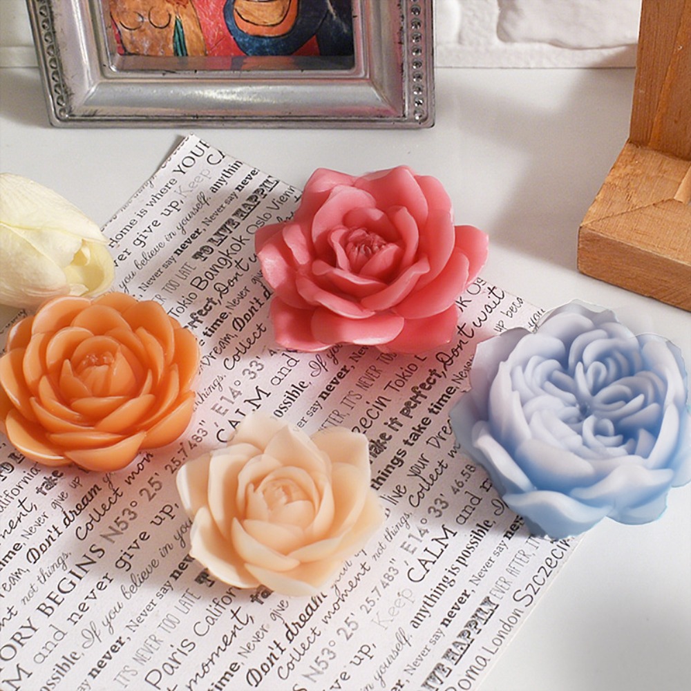 3D Rosa Candela Stampo In Sili - Candle Making Austin recensione e prezzo