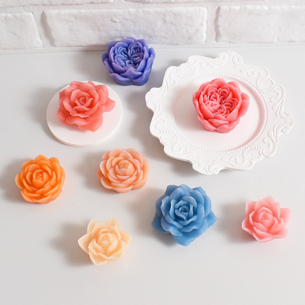 3D Rosa Candela Stampo In Sili - Candle Making Austin recensione e prezzo