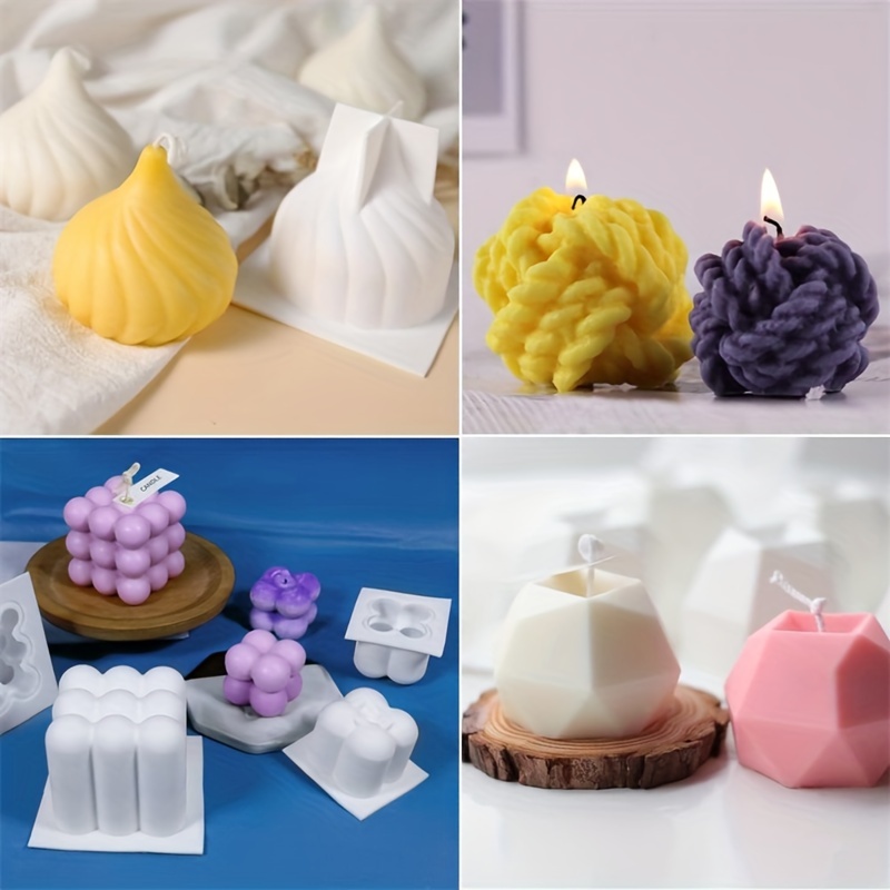Set di 6 stampi in silicone pe - Candle Making Yarn recensione e prezzo