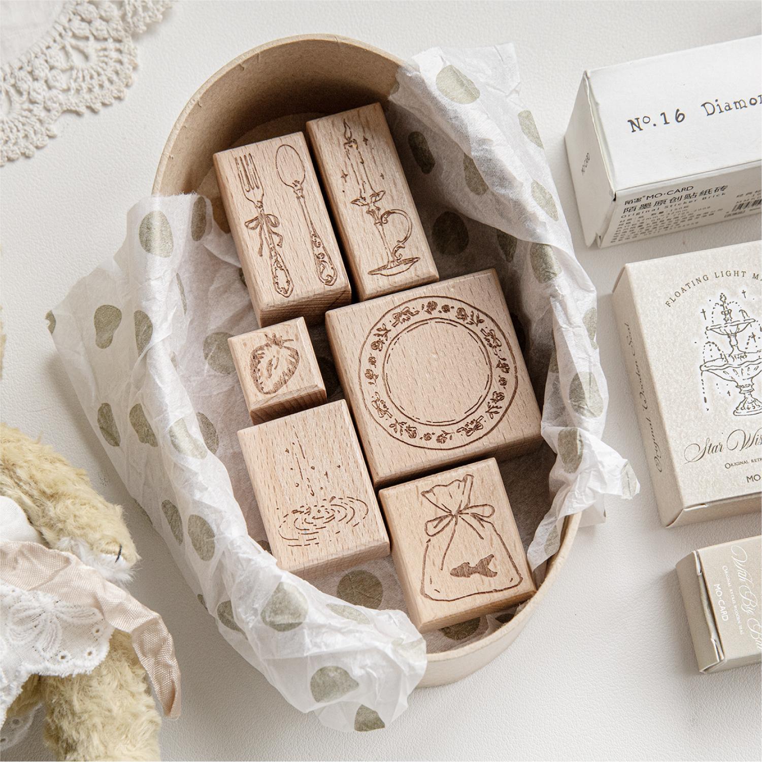 Timbro in legno con design a c - Candle Making Los Angeles recensione e prezzo