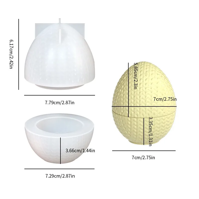 Stampo in silicone ovale a for - Candle Making Yarn recensione e prezzo