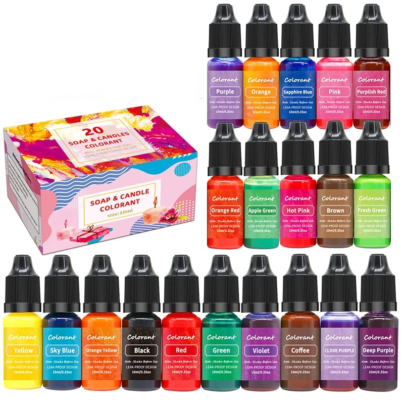 20 colori ad alta concentrazio - Candle Making Los Angeles recensione e prezzo